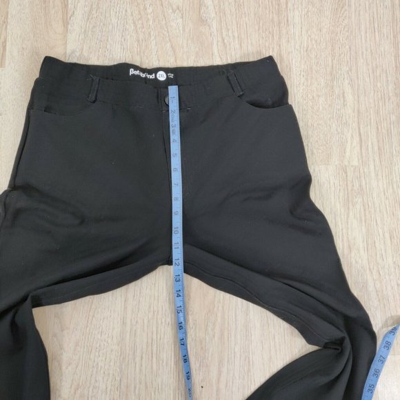Betabrand Classic Straight Leg Dress Pants Size 2 XL Pull On  Pockets Flat Front - Picture 7 of 10